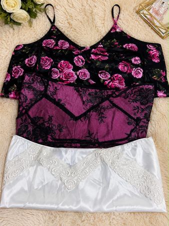 Y2K camisole and top
