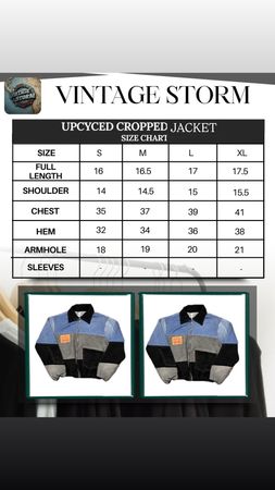 Upcycled Levi’s Crop Jacket