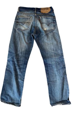 Vintage washed levis jeans