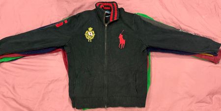 Mix branded sweaters