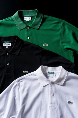 T-Shirt con colletto Lacoste Premium