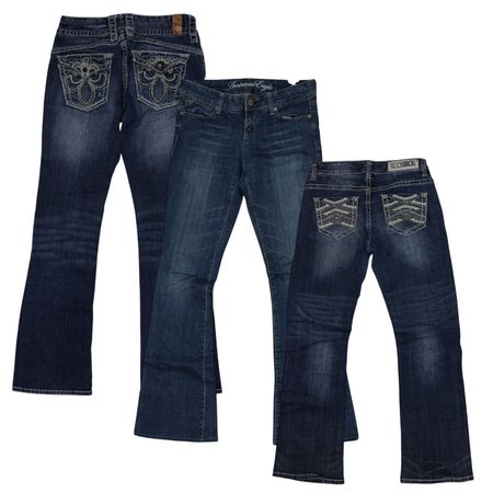 Women Y2K boocut flared jeans