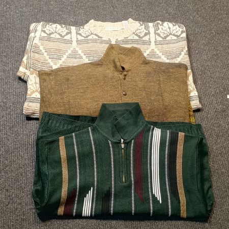 Coogi-Style Sweaters