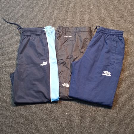 Mix branded track pants
