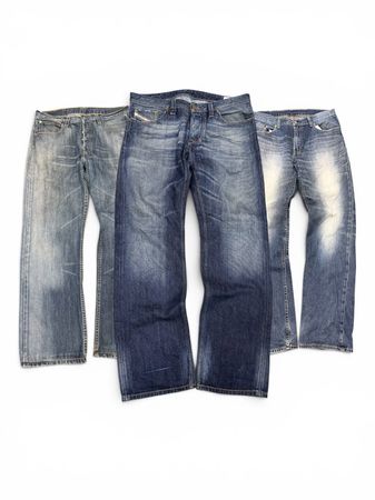 Jean Faded Washed Levis Diesel Armani D&G