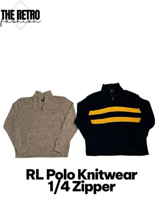 Polo 1/4 Zipper Sweaters.      #268