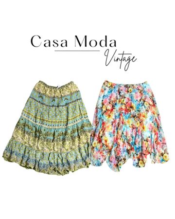 110726-5 Poly maxi skirts 15 pcs