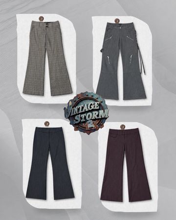 Y2K Office Pants