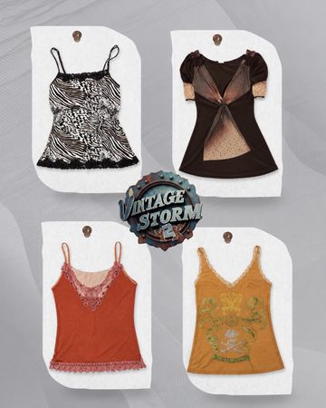 Y2K Grunge Blouse