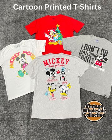 Cartoon Printed T-Shirts - (13/07)