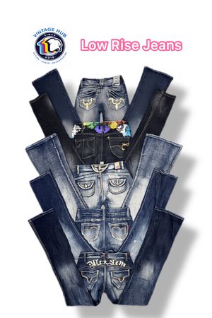 Y2K Low Rise Jeans