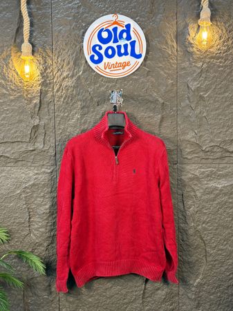 Ralph Lauren 1/4 Zip Sweater | OSV-244