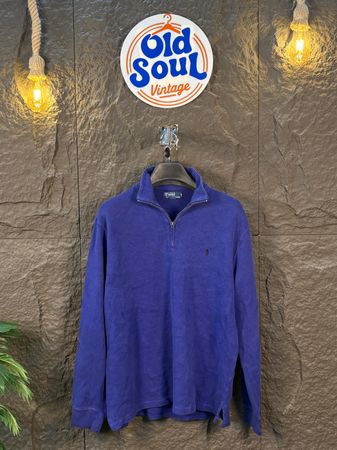 Ralph Lauren 1/4 Zip Sweater | OSV-250