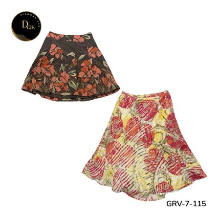 Women’s Casual Cotton Skirt – Timeless Y2K Vintage Style. (GRV-7-115)