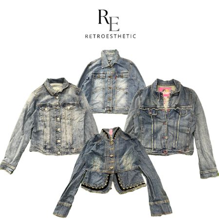 Y2K Paris Hilton Era Girl Denim Jacket RE-3502