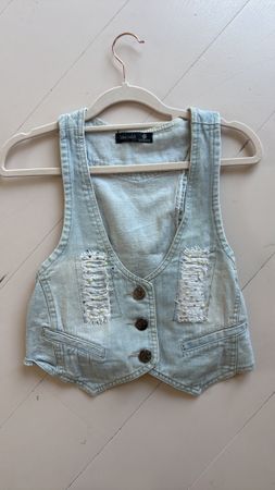 Women’s denim waistcoats