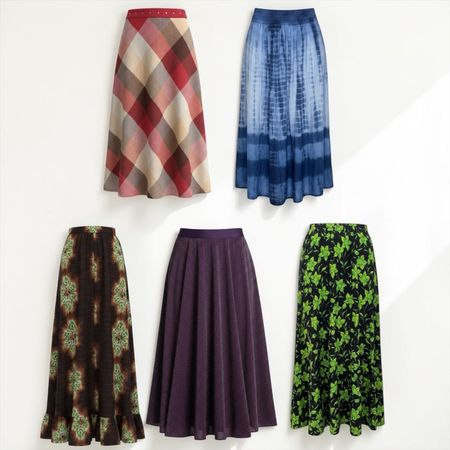 Mixed women’s long skirts assortment