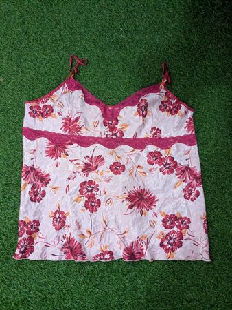 MA3 Y2K Floral Slip Top | Satin Cami | Coquette Style | AB Grade