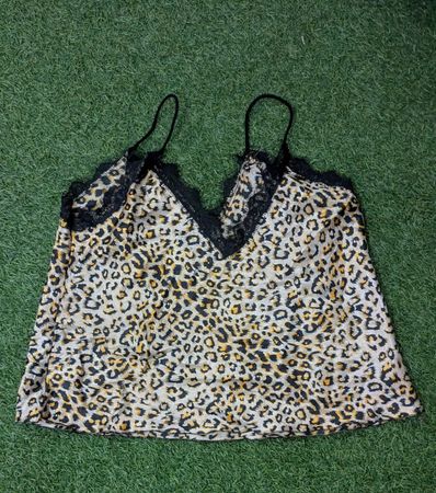 MA9 Y2K Printed Silk Cami Top | Color Pop