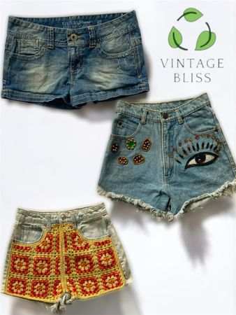 ✨ Curated Y2K Denim Shorts (VB01)