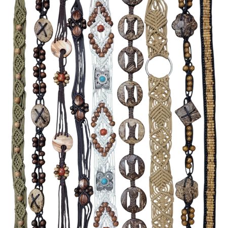 Y2K Boho Belts 8