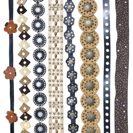 Y2K Style Boho belts