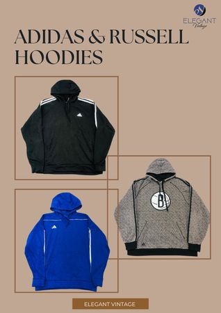 Adidas & Russell Hoodies - EVM01033