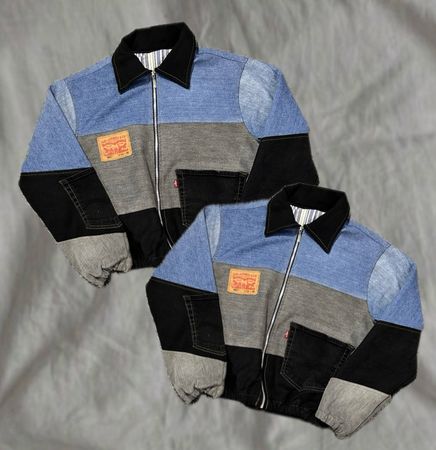 Veste courte Levi’s upcyclée