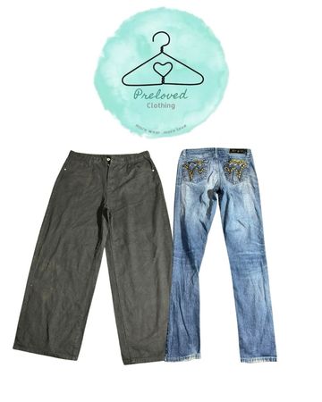 Y2K denim jeans (130726-15)