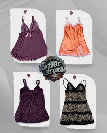 Y2K Grunge Cami Tops