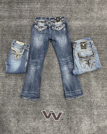 Miss Me /Rock Rivival /True Religion Bootcut Jeans #140726 #002