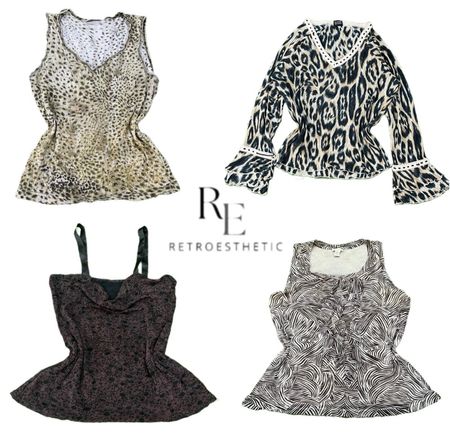 Y2K Unique Girl Mix & Match Top RE-3506