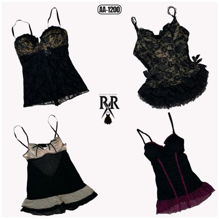 Y2K Gothic Baby Dolls (AA-1200)