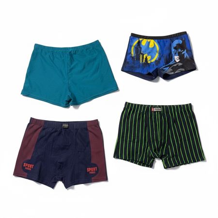 Branded boxes and underwear