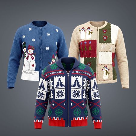Christmas Patterned Sweaters