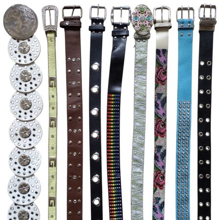 Y2K Aesthetic Belts