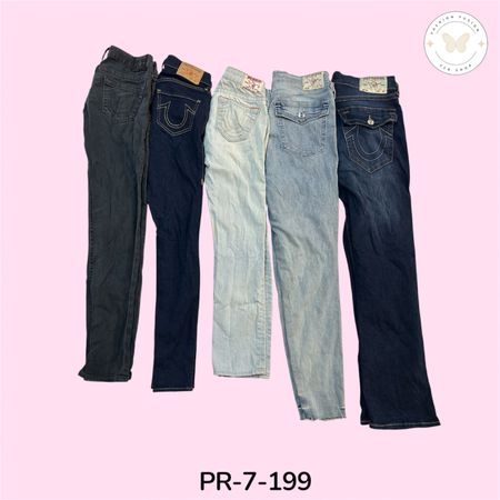 True Religion Women's Skinny Fit Stretch Denim Jeans – Dark Blue Wash (PR-7-199)