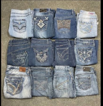 Y2k Embroided Jeans(0004)