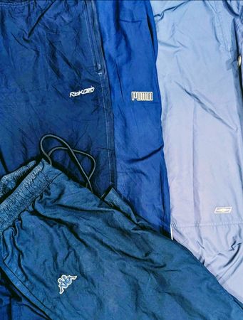 Branded trackpants
