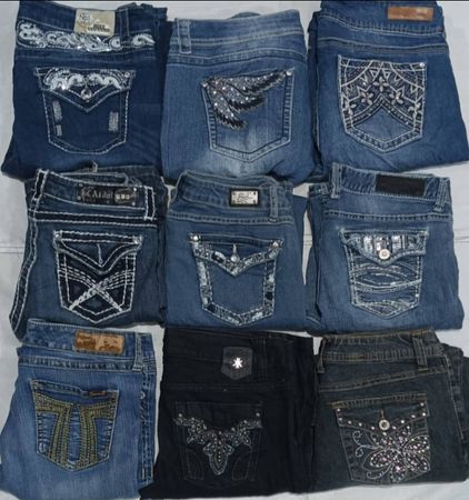 Y2k Embroided Jeans(0005)