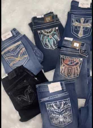Y2k Embroided Jeans(0006)