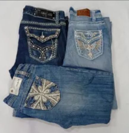 Y2k Embroided Jeans(0007)