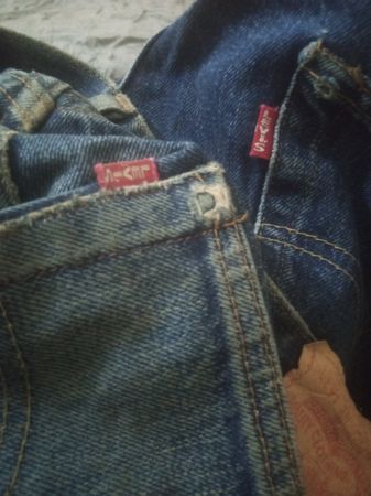Custom handpick Vintage Levis Big E With Selvedge 2pcs