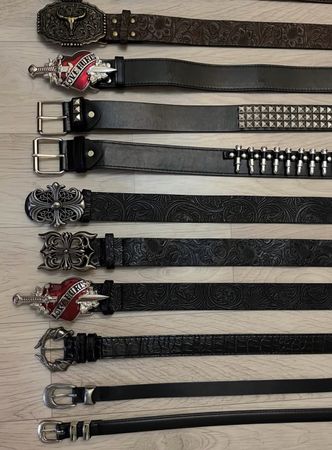 Y2k belts