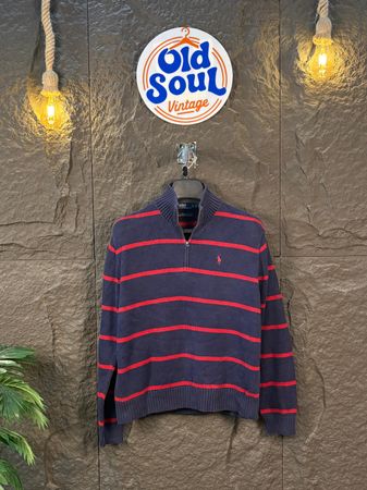 Ralph Lauren 1/4 Zip Sweater | OSV-251