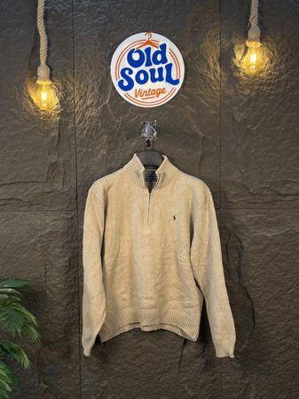 Ralph Lauren 1/4 Zip Sweater | OSV-253