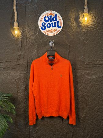 Ralph Lauren 1/4 Zip Sweater | OSV-254