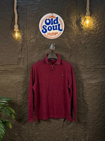 Ralph Lauren 1/4 Zip Sweater | OSV-257