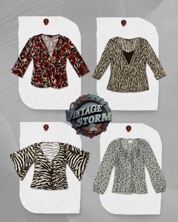 Y2K Curated Blouse