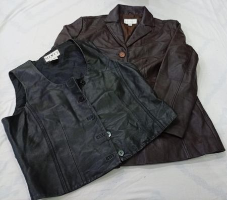 CR10190 Vintage Ladies’ Leather Jackets